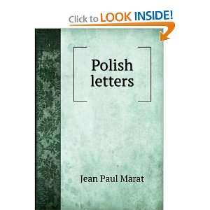  Polish letters Jean Paul Marat Books