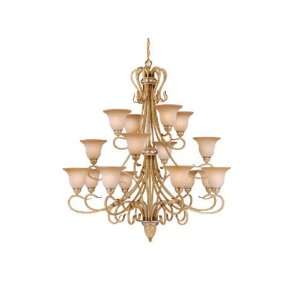 Vaxcel Lighting BE CHU016CA Corinthian Patina Berkeley Transitional 