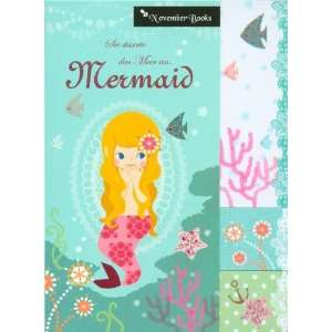  Mermaid Post it bookmark stickers fishes coral: Toys 