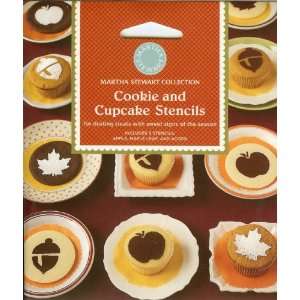  Martha Stewart Collection Fall Cookie and Cupcake Stencils 