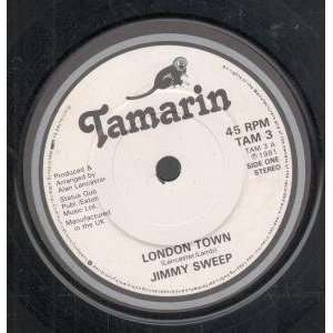  LONDON TOWN 7 INCH (7 VINYL 45) UK TAMARAC 1981 JIMMY SWEEP Music