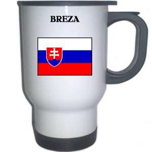  Slovakia   BREZA White Stainless Steel Mug Everything 