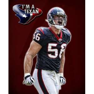  Brian Cushing HD 11x17 Houston Texans #01 HDQ Everything 