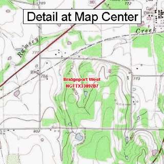   Map   Bridgeport West, Texas (Folded/Waterproof)