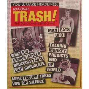  National Trash The Tabloid Headline Game Toys & Games