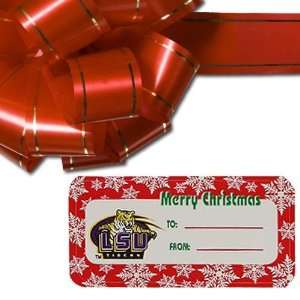  NCAA LSU Tigers Holiday Gift Tags: Home & Kitchen