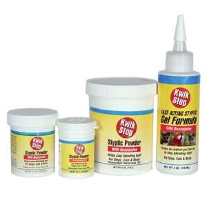  Kwik Stop Styptic Powder with Benzocaine for Pets   1.5 oz 