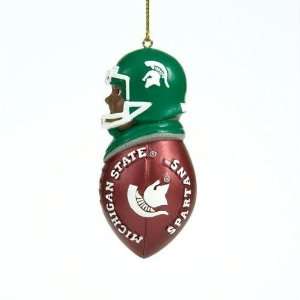  Michigan State Spartans 3 Black Resin Football Tacklers 
