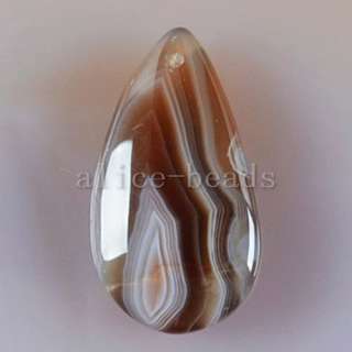 Botswana Agate Pendant Bead H118894  