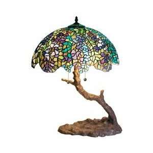    25 Tiffany Style Tree Lamp Bronze Finish