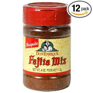 Melissas Seasoning Shakers, Fajita Mix, 4 Ounce Canister (Pack of 12 