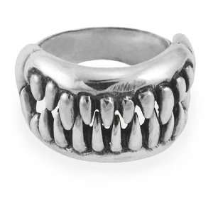  Moveable Jaws Sterling Silver Ring size 12 Jewelry