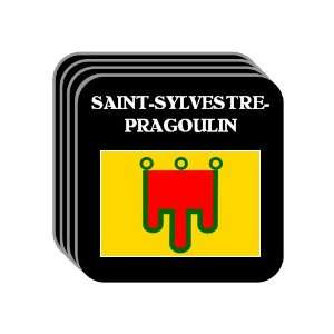 Auvergne   SAINT SYLVESTRE PRAGOULIN Set of 4 Mini Mousepad Coasters