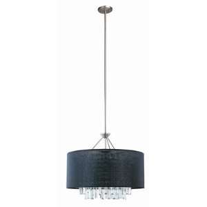    CHC 5 Light Piccadilly Round Large Pendant, Buffed: Home Improvement