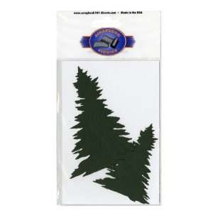  Cardstock Laser Die Cuts Pine Trees   620293: Patio, Lawn 