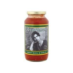 Dell Amore, Sauce, Basil, Sweet, 6/25 Oz:  Grocery 