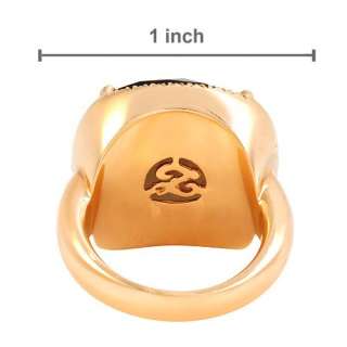 ZOCCAI 17.22 CTW Topaz 18K Gold Ring Size 7.5  