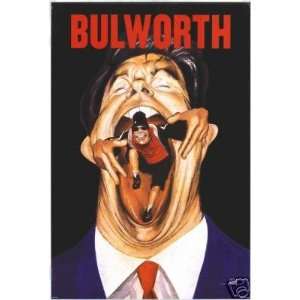  Bulworth Original Double Sided 27x40 Movie Poster   Not A 