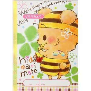  cute bee drawing pad exercise book cloverleaf Japan Toys 
