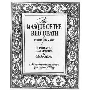  Edgar Allen Poe,Masque of Red Death,1923,Athur E Curtus 