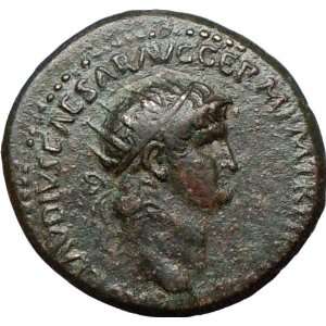   Quality Dupondius Authentic Ancient Roman Coin w SECURITAS & ALTAR