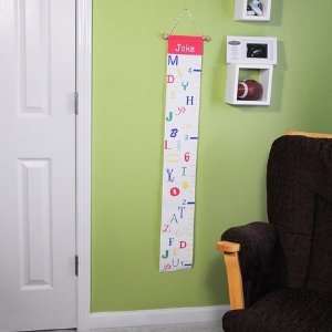    Red Alphabet Growth Chart By Cathy Concepts