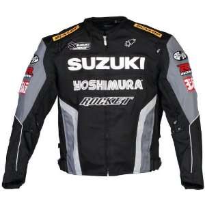  Joe Rocket Suzuki Supersport Replica Jacket   Large/Black 