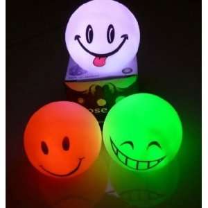 Christmas LED Colorful Changing Smiley Face Lights Candle Light Party 
