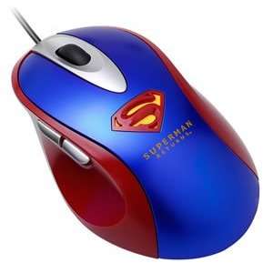  NAKI WORLD Superman PC Mouse: Office Products