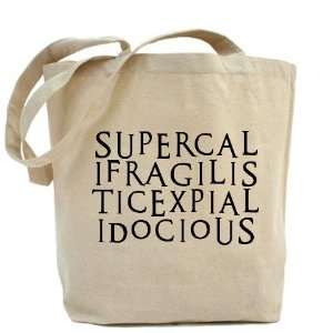  Supercalifragilistic Funny Tote Bag by CafePress: Beauty