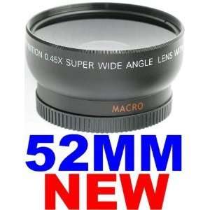  52mm WIDE ANGLE Lens FOR NIKON D40 D50 D60 D70 D80 D40X 
