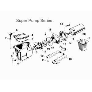  Spx2600e5    Super Pump Seal Plate: Patio, Lawn & Garden