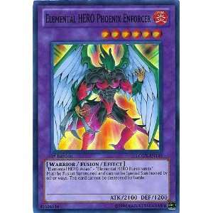   Elemental HERO Phoenix Enforcer LCGX EN138 Super Rare Toys & Games
