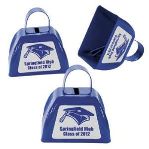 Personalized Blue Graduation Cowbells   Novelty Toys & Noisemakers