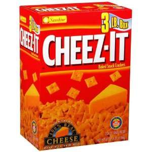 Sunshine Cheez It Crackers   3 lb. box: Grocery & Gourmet Food