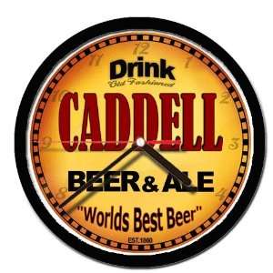  CADDELL beer and ale cerveza wall clock: Everything Else