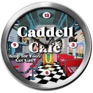  CADDELL 14 Inch Cafe Metal Clock Quartz Movement Kitchen 