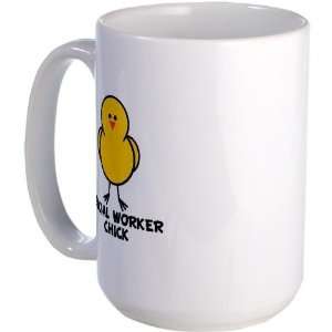  Social Worker Chick Social worker Large Mug by CafePress 