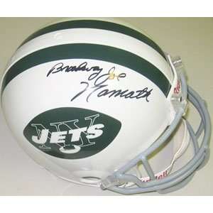  Signed Joe Namath Helmet   Authentic