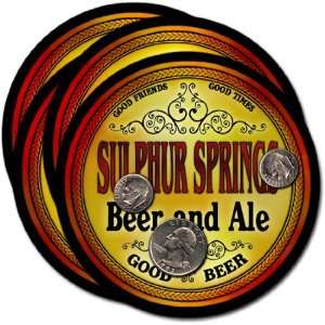 Sulphur Springs, OR Beer & Ale Coasters   4pk