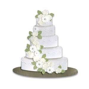   You Dimensional Embellishment Wedding Cake JJJA C 114; 6 Items/Order