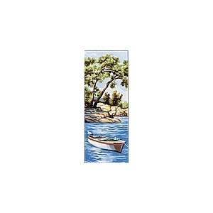  LA CALANQUE NEEDLEPOINT CANVAS DESIGN Arts, Crafts 