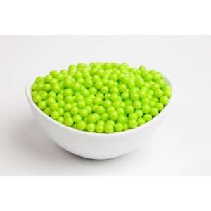 Green Sugar Candy Beads (10 Pound Case)  Grocery & Gourmet 