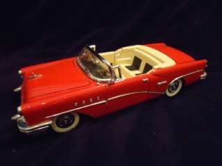   Metal Candy Red Convertible 1955 Buick Toy Car EUC 1/18 Scale  