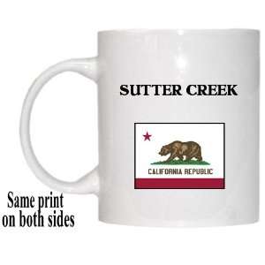  US State Flag   SUTTER CREEK, California (CA) Mug 