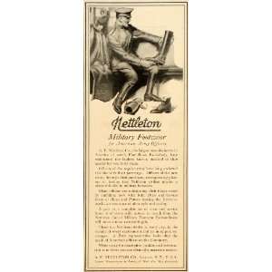 1918 Ad Nettleton Military Footwear Shoes Boots Service   Original 