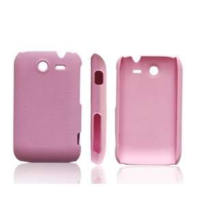  Net Hard Back Case Cover for HTC Wildfire S G13 Pink 