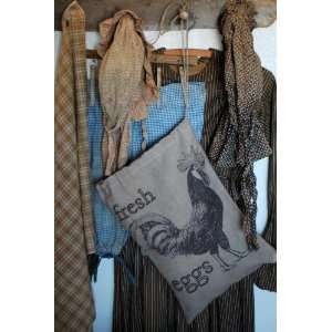  Fresh Eggs Primitive Farmhouse Ditty Bag: Everything Else