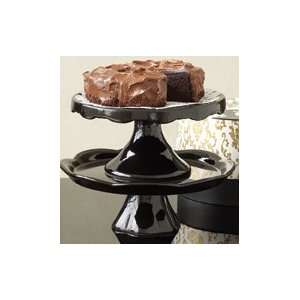   Rosanna Rococo Noir 11.5 Medium Pedestal Cake Plate