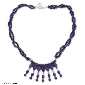  Lapis lazuli necklace, Dancers 0.4 W 18.5 L Jewelry